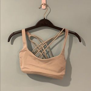 Mint green lululemon free to be wild sports bra